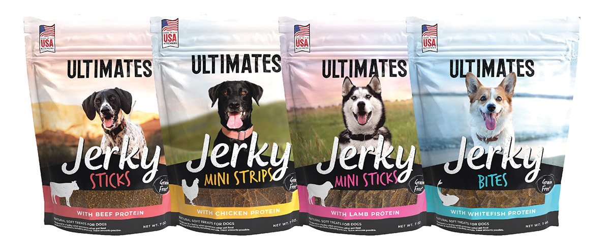 Midwestern Pet Foods' Ultimates jerky dog treats